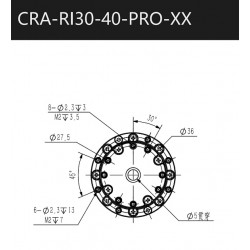 Robot Eklem Aktüatörü | Entegre Harmonik Dişli Eklemi